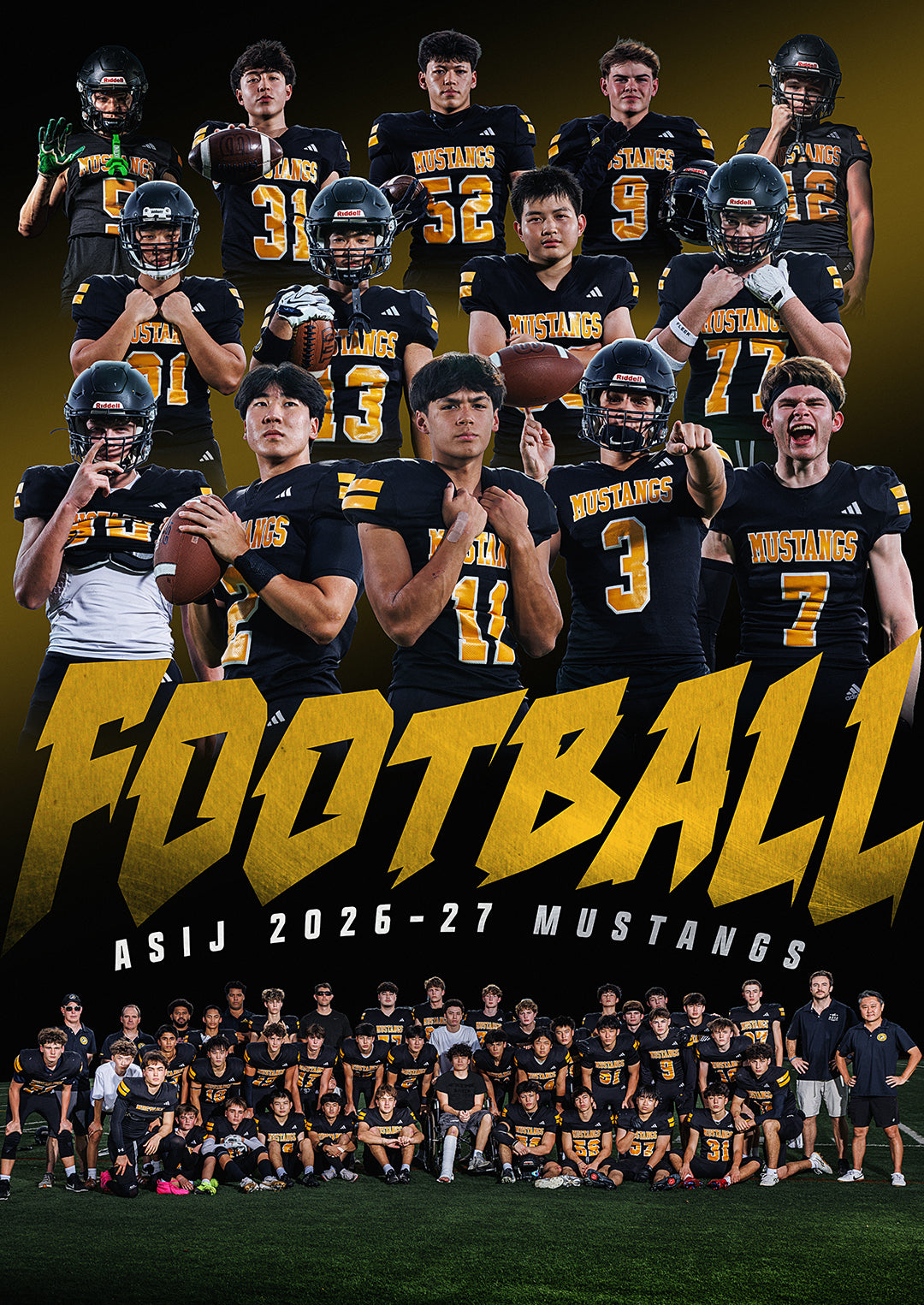 2026-27 Fall Season Varsity Posters