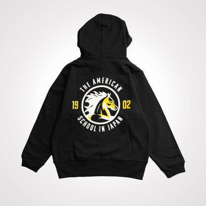 ASIJ Classic Line Blk Hoodie